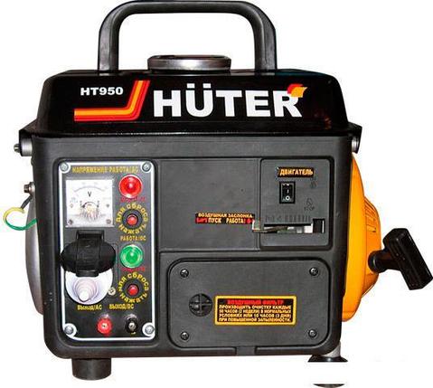 Бензиновый генератор Huter HT950A, фото 2