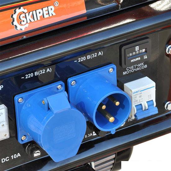 Бензиновый генератор Skiper LT9000EB-ATS - фото 2 - id-p222785927