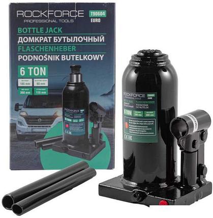 Бутылочный домкрат RockForce RF-T90604(Euro) 6т, фото 2