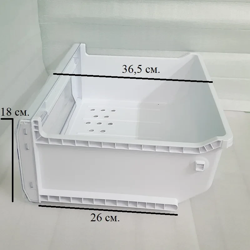 Ящик (контейнер, емкость) морозильной камеры (верхний/средний) для холодильника Samsung DA97-07808A - фото 2 - id-p223025849