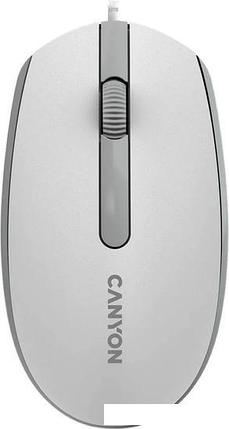 Мышь Canyon M-10 (белый/серый), фото 2
