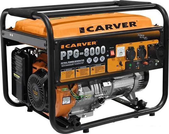 Бензиновый генератор Carver PPG-8000, фото 2