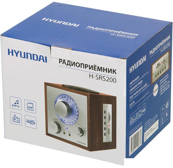 Радиоприемник Hyundai H-SRS200 - фото 4 - id-p222961456