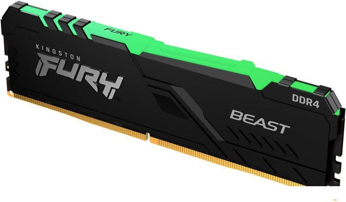 Оперативная память Kingston FURY Beast RGB 2x8ГБ DDR4 3600МГц KF436C17BB2AK2/16 - фото 3 - id-p222882928