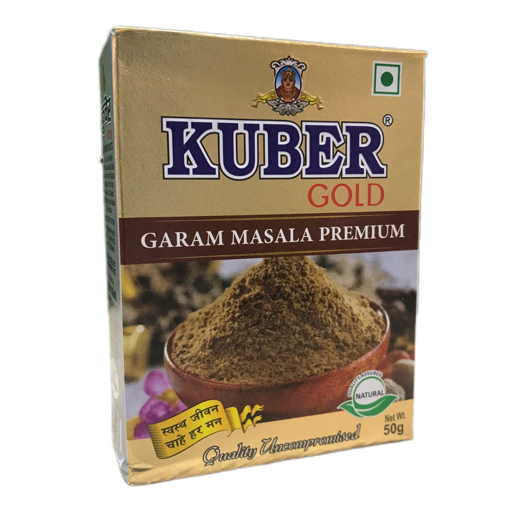 Универсальная смесь специй Гарам Масала Премиум Garam Masala Premium KUBER GOLD, 50 гр. - фото 1 - id-p223025996