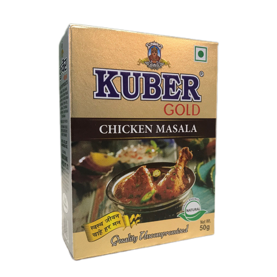 Приправа для курицы Chicken Masala KUBER GOLD 50 гр Индия