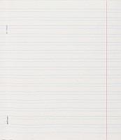 Тетрадь школьная А5, 12 л. на скобе «Гознак Борисов» 170*205 мм, узкая линия