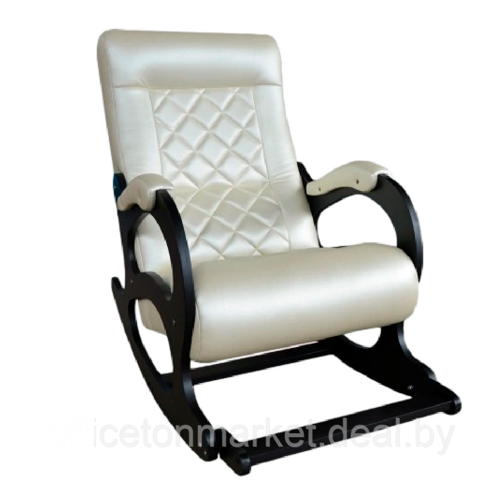Кресло-качалка Бастион 2 Ромбус, молочный - фото 1 - id-p214167843