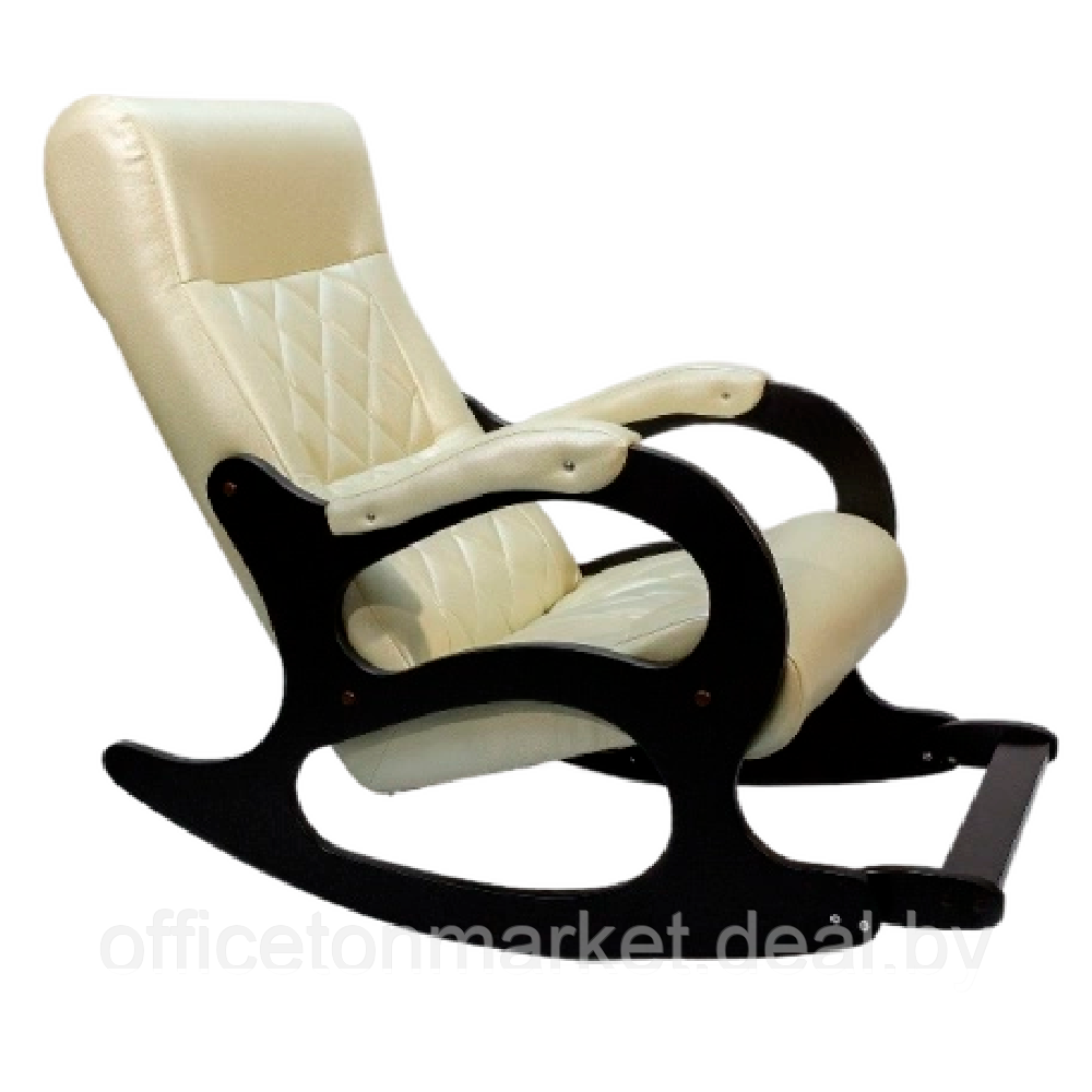 Кресло-качалка Бастион 2 Ромбус, молочный - фото 2 - id-p214167843