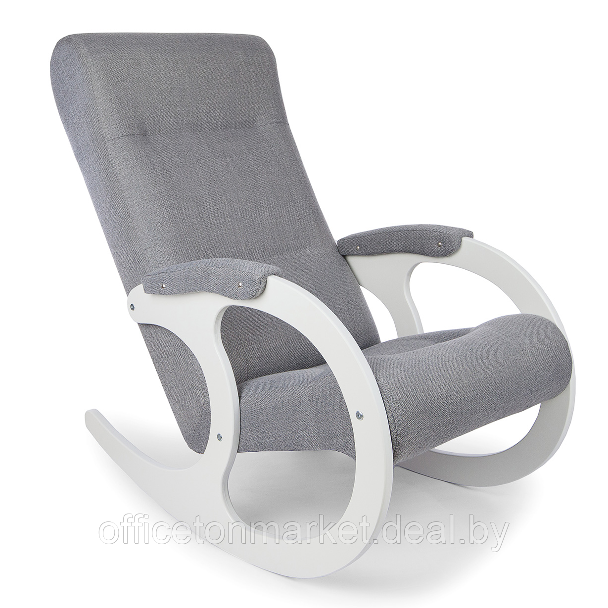 Кресло-качалка Бастион 3 Memory 15, серый - фото 1 - id-p214167854