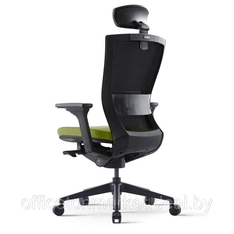 Кресло для руководителя BESTUHL "S10", сетка, ткань, пластик, зеленый - фото 4 - id-p220946557