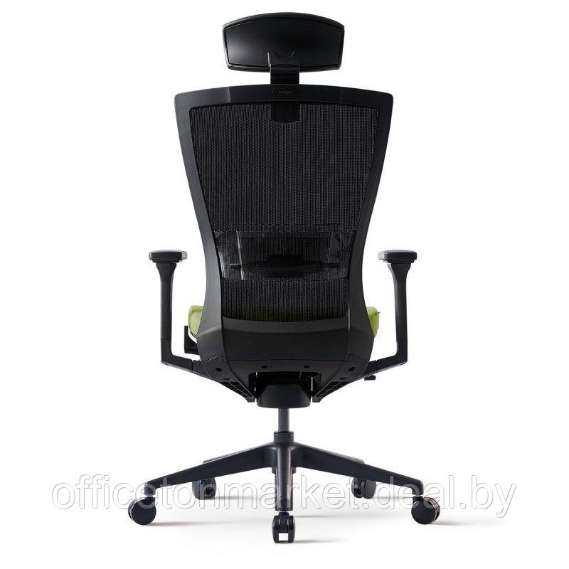 Кресло для руководителя BESTUHL "S10", сетка, ткань, пластик, зеленый - фото 5 - id-p220946557