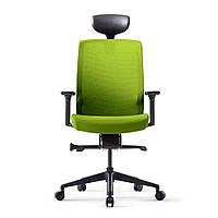 Кресло для руководителя Bestuhl "J1", сетка, ткань, пластик, зеленый