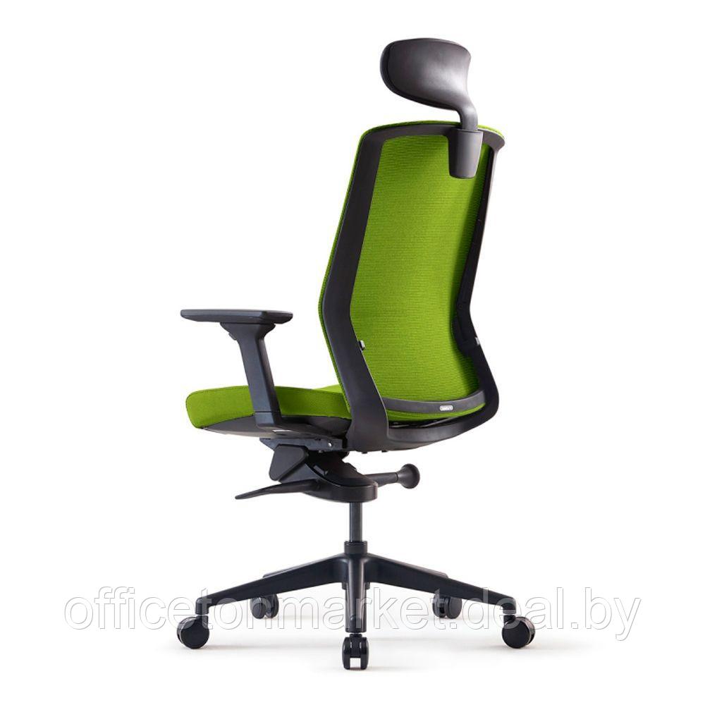 Кресло для руководителя Bestuhl "J1", сетка, ткань, пластик, зеленый - фото 3 - id-p220946558