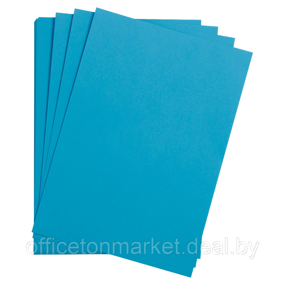 Бумага цветная "Maya", А4, 120г/м2, синий