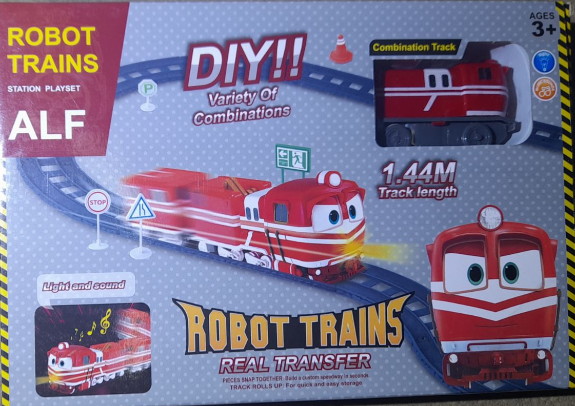 Железная дорога Robots Trains роботы поезда PT 3002 - фото 1 - id-p223030252