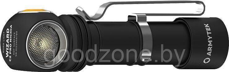 Фонарь Armytek Wizard C2 Pro Nichia Magnet USB (теплый) - фото 1 - id-p223030361