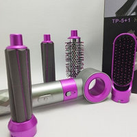 Стайлер для волос с пятью насадками Гранд 5в1 Hot Air Styler / Профессиональный фен - плойка / Набор 5в1