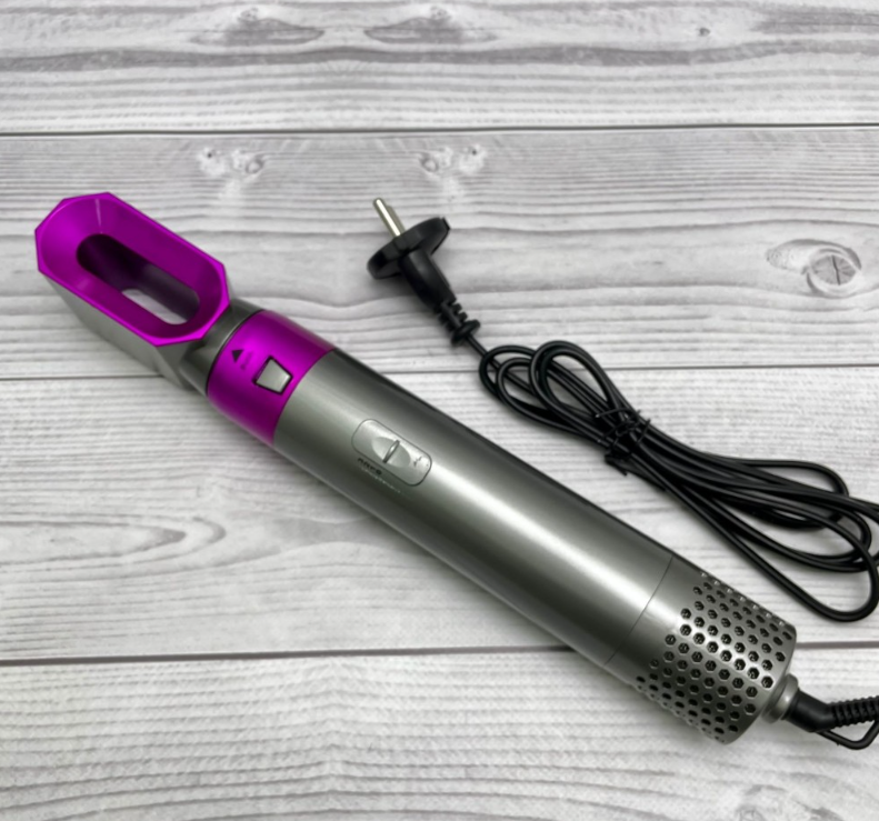 Стайлер для волос с пятью насадками 5в1 Hot Air Styler / Профессиональный фен - плойка / Набор 5в1 - фото 7 - id-p223030898