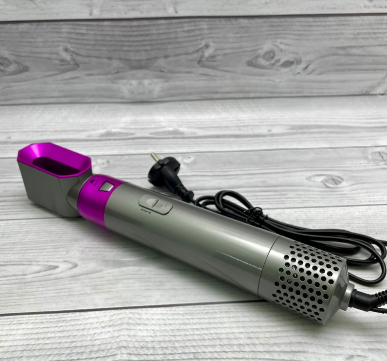 Стайлер для волос с пятью насадками 5в1 Hot Air Styler / Профессиональный фен - плойка / Набор 5в1 - фото 9 - id-p223030898