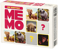 Игра настольная «Мемо» «Мир животных», 4+