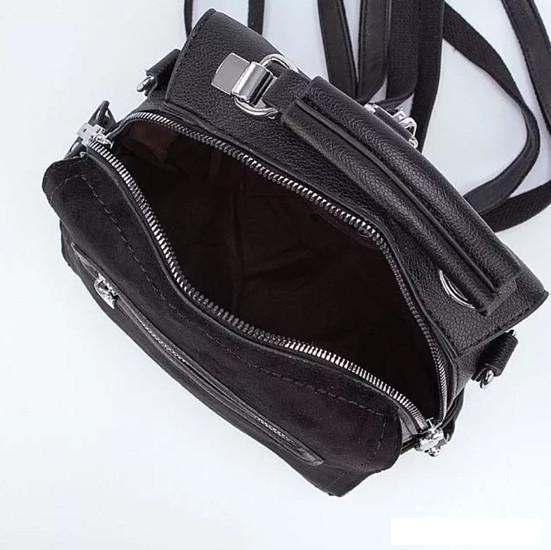 Городской рюкзак Passo Avanti 862-9304-BLK (черный) - фото 4 - id-p222629647