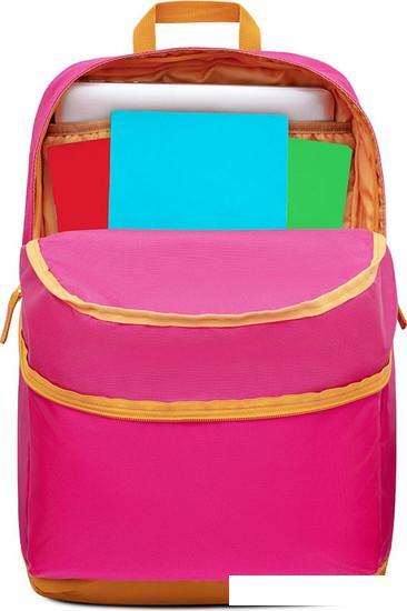Городской рюкзак Rivacase Mestalla 5561 (розовый) - фото 4 - id-p222437336