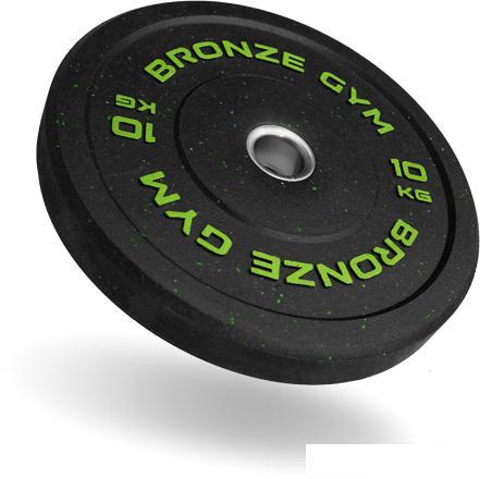 Диск Bronze Gym BG-BMP-10 10 кг - фото 1 - id-p222882900