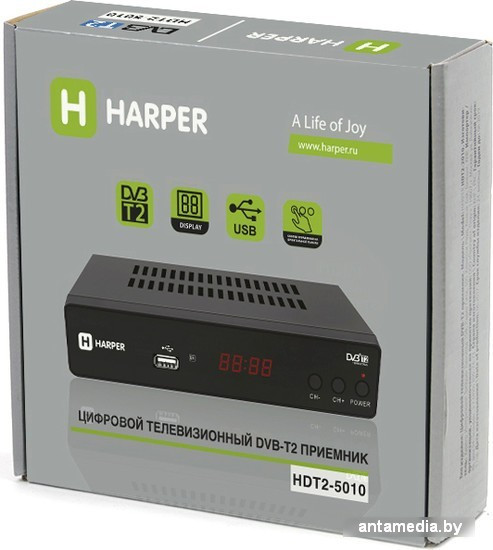 Приемник цифрового ТВ Harper HDT2-5010 - фото 5 - id-p223033962