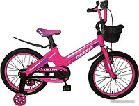 Детский велосипед Delta Prestige 18" + шлем 2020 (розовый)