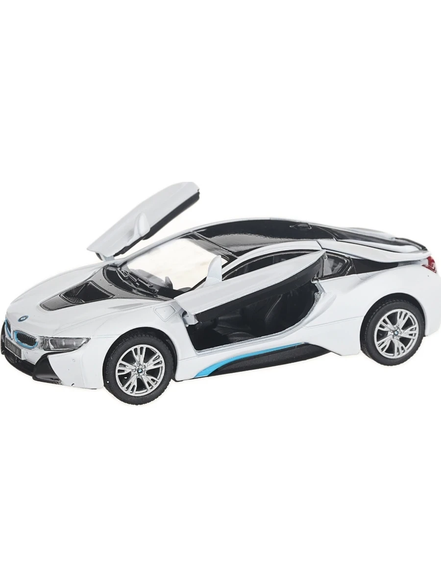 Игрушечная металлическая машинка BMW БМВ I8 1/24 20см разные цвета - фото 6 - id-p223034187