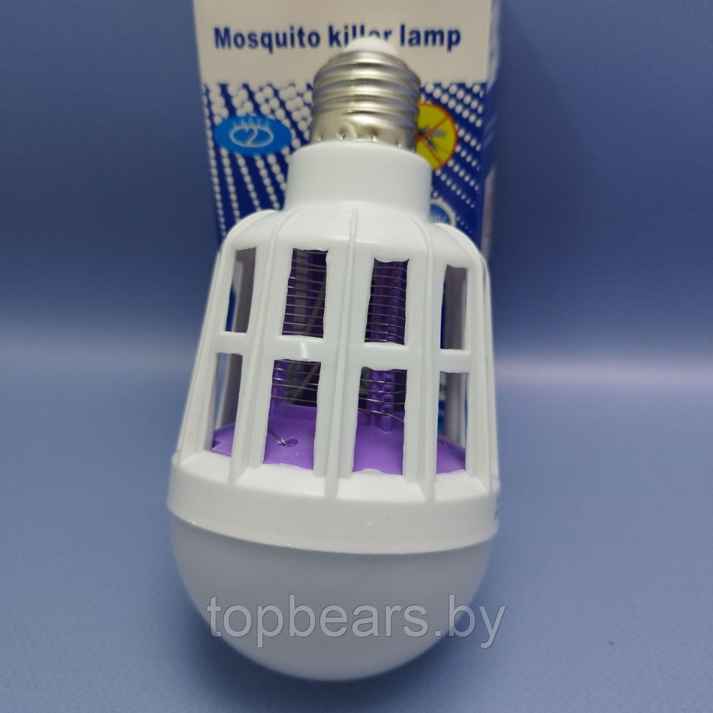 Антимоскитная LED-лампа 2в1 Killer Lamp / Лампочка ночник от насекомых - фото 9 - id-p223012793