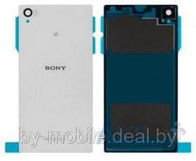 Задняя крышка (стекло) для Sony Xperia Z1 белый