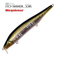 Воблер Megabass Ito-Shiner SSR gg tennessee shad