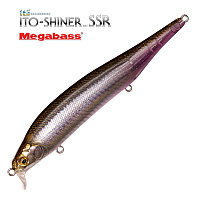 Воблер Megabass Ito-Shiner SSR fa ghost wakasagi