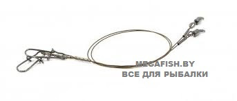 Поводок Metsui 7*7 Camo Wire Leader AFW 20см 5,5кг - фото 1 - id-p223033439