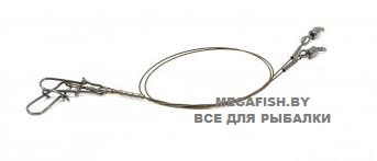 Поводок Metsui 7*7 Camo Wire Leader AFW 20см 8кг - фото 1 - id-p223033447