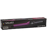Плойка Galaxy GL 4626, 70 Вт, керамическое покрытие, d=25 мм, 200°С, чёрно-фиолетовая, фото 6