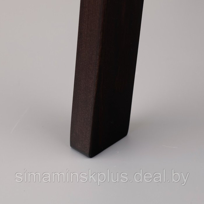 Журнальный столик "Брюгге", D = 45 см, высота 47 см, цвет белый - венге - фото 3 - id-p223035029