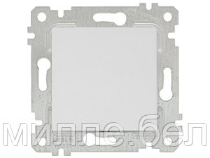 Выключатель 1-клав. (скрытый, без рамки, винт. зажим) белый, RITA, MUTLUSAN (10 A, 250 V, IP 20)