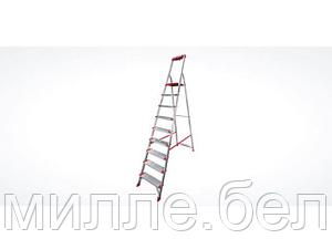 Лестница-стремянка алюм. проф. 191 см 9 ступ. 9,1кг NV3118 Новая Высота (с лотком-органайзером, макс. нагрузка