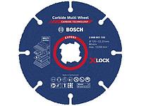 Круг отрезной 125х2.5x22.2 мм дерево, пластик, гипсокартон X-LOCK Carbide BOSCH ( прямой)