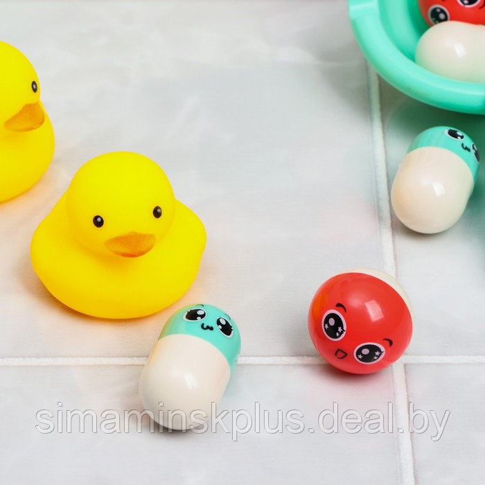 Игрушка водная горка для игры в ванной, конструктор, набор на присосках «Аквапарк МАКСИ» - фото 4 - id-p223036664