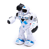 Робот «Герой», световые и звуковые эффекты, работает от батареек, цвет синий, фото 2