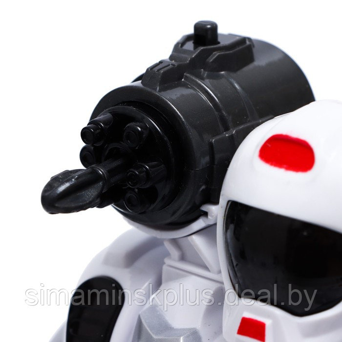 Робот «Герой», световые и звуковые эффекты, работает от батареек, цвет красный - фото 5 - id-p223036788