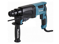 Перфоратор MAKITA HR 2600 в чем. (800 Вт, 2.4 Дж, 2 реж., патрон SDS-plus, вес 2.9 кг)