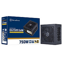 Блок питания Silverstone SST-DA750R-GMA 80 PLUS Gold 750W ATX 3.0 & PCIe 5.0 Fully Modular Power Supply Black
