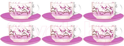 Набор для чая/кофе Luminarc Kashima Purple N3627 - фото 1 - id-p223044493