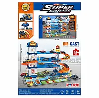 Детская игровая парковка-гараж "Полицейский участок Super garage" арт. MH-161