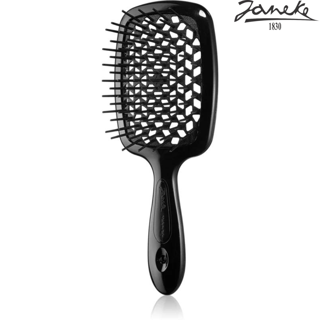 Расческа из карбона Janeke Superbrush Black Carbon